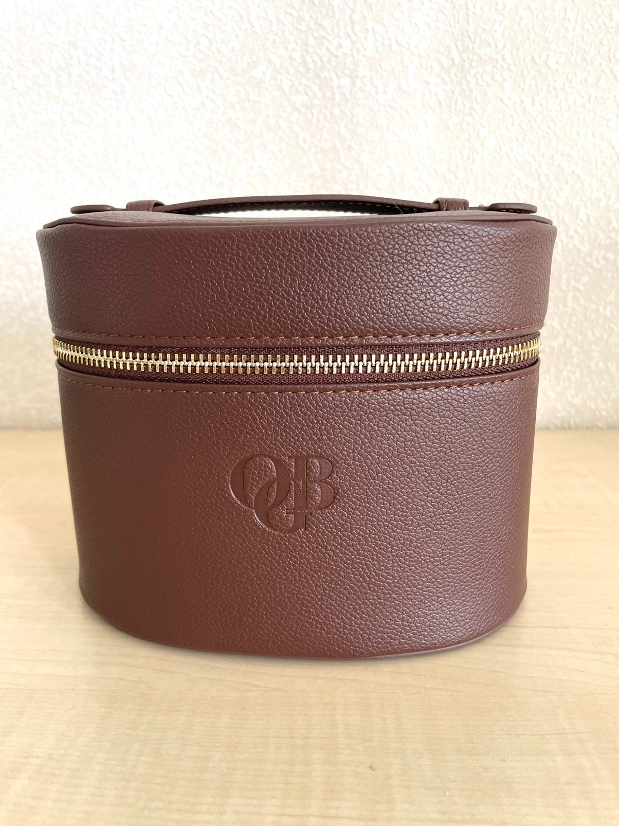 Olcay Gulsen Beauty vanity case chocolat, Verzenden, Nieuw, Bruin, Heer of Dame