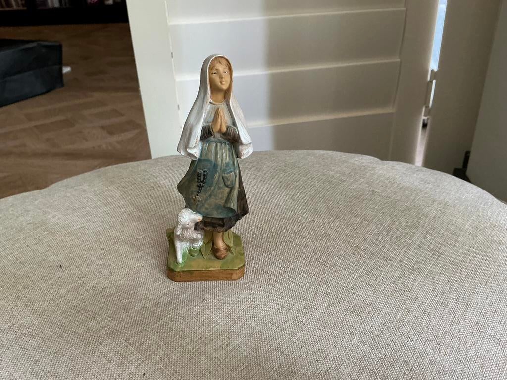 Bernadette  soubirous depose,bernadette met lam, Verzamelen, Ophalen, Zo goed als nieuw