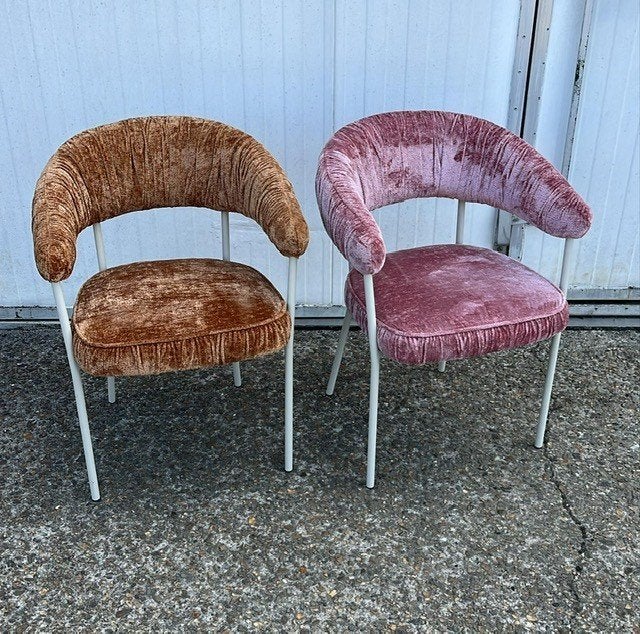 Eetkamerstoelen Lizzy Eleonora Moster, Roze, Nieuw showroom, Ophalen, Twee, Overige kleuren, Nieuw