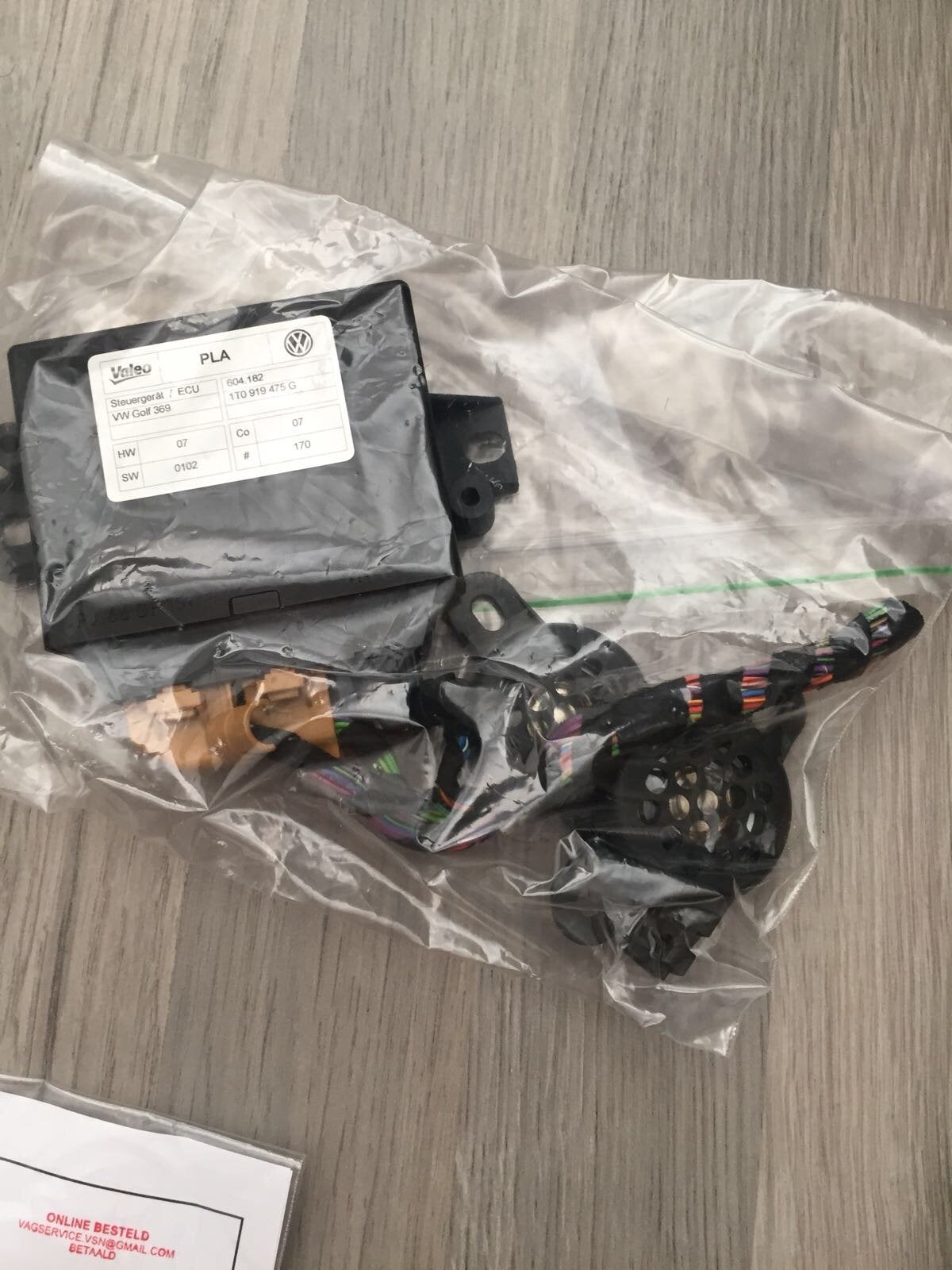 Valeo PLA ECU en sensoren voor VW Golf 369, Gebruikt, Ophalen of Verzenden, Volkswagen, Voor
