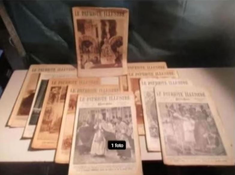 10 oude Tijdschriften - Le Patriot Illustree - 1928-1929, Ophalen of Verzenden, Gelezen