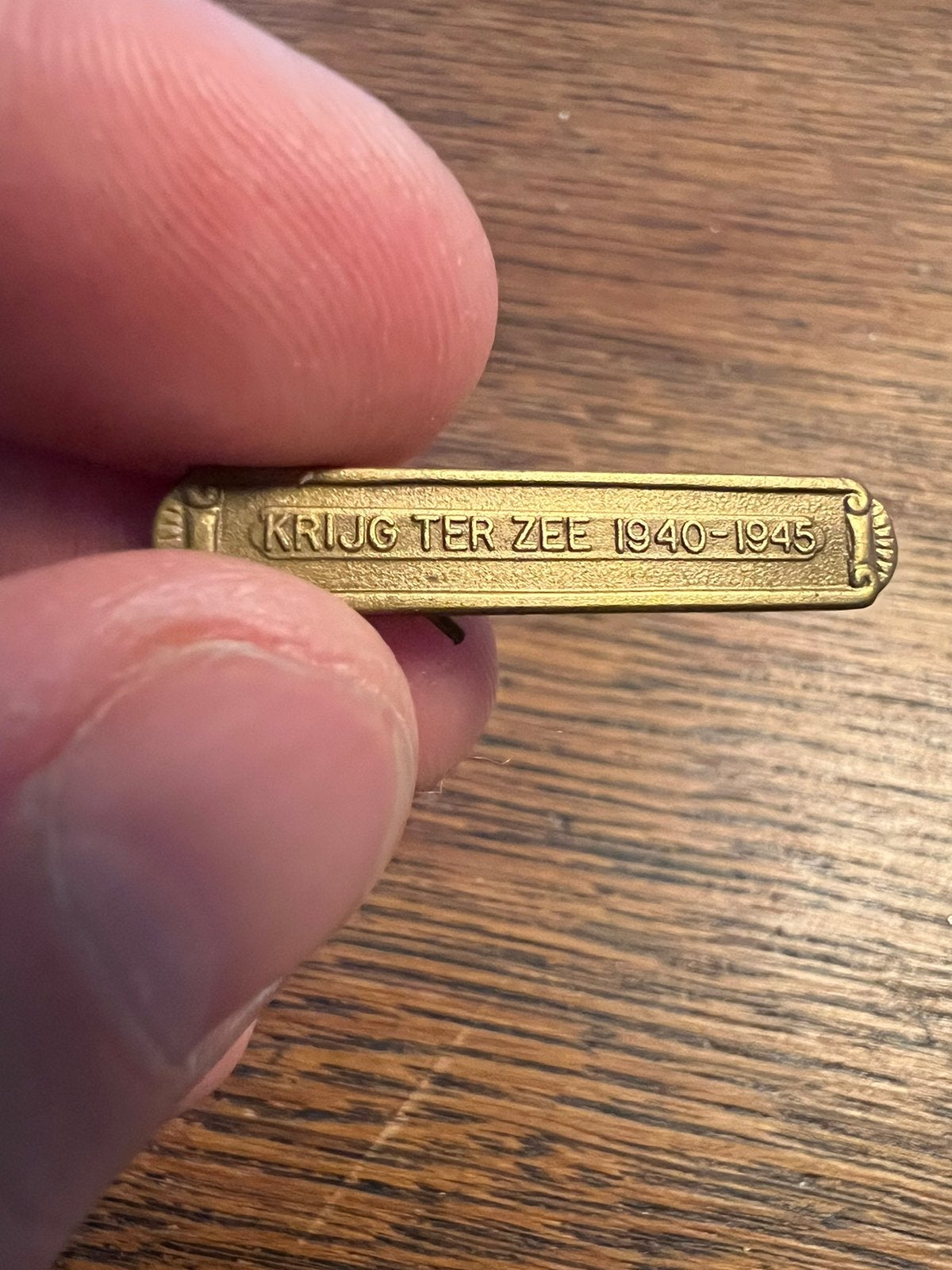 Gesp oorlogsherinneringkruis OHK krijg ter zee marine, Verzamelen, Verzenden, Marine, Nederland