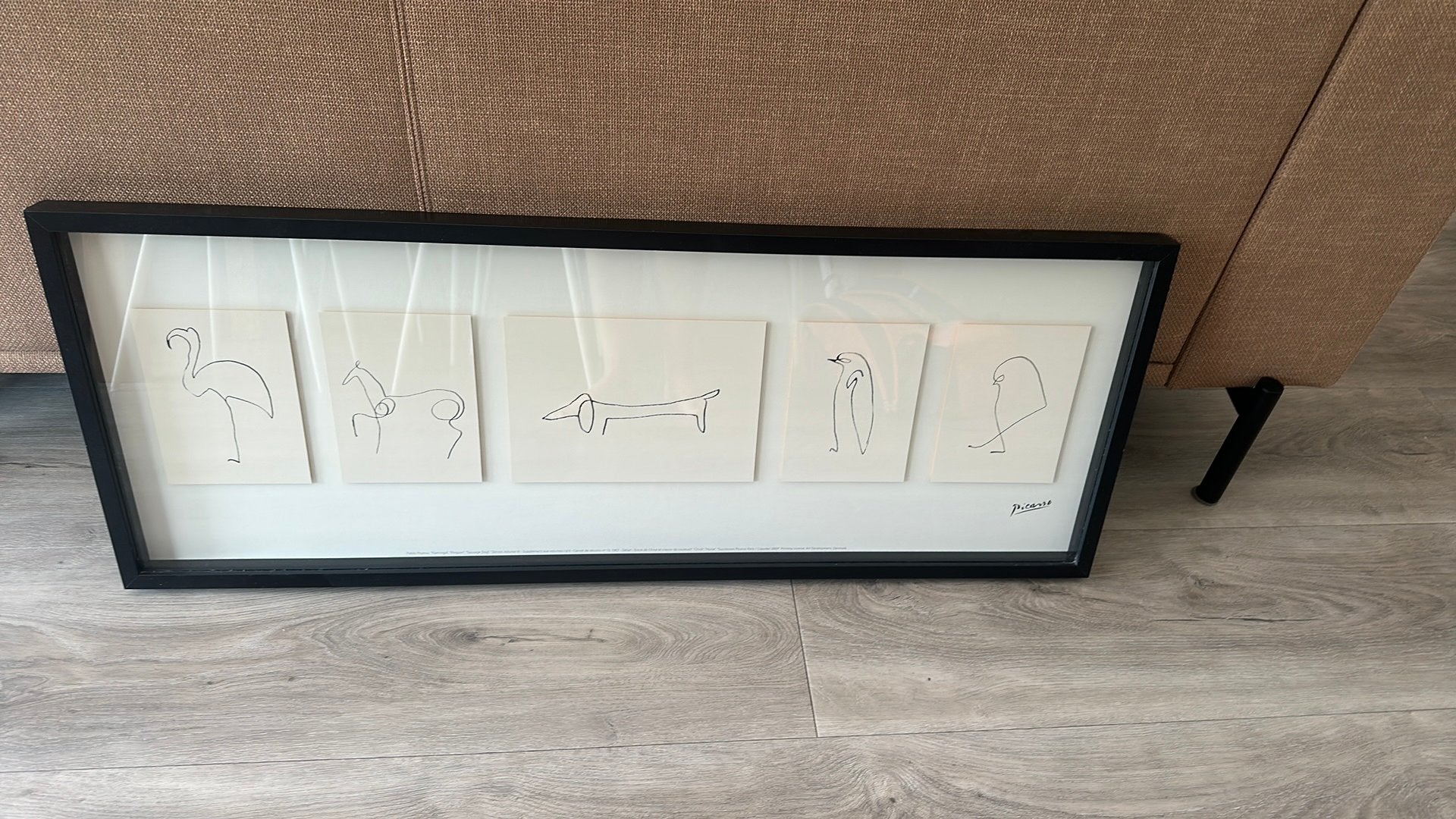 Ikea olunda picasso, Antiek en Kunst, Ophalen, Abstract, Print, Papier/karton