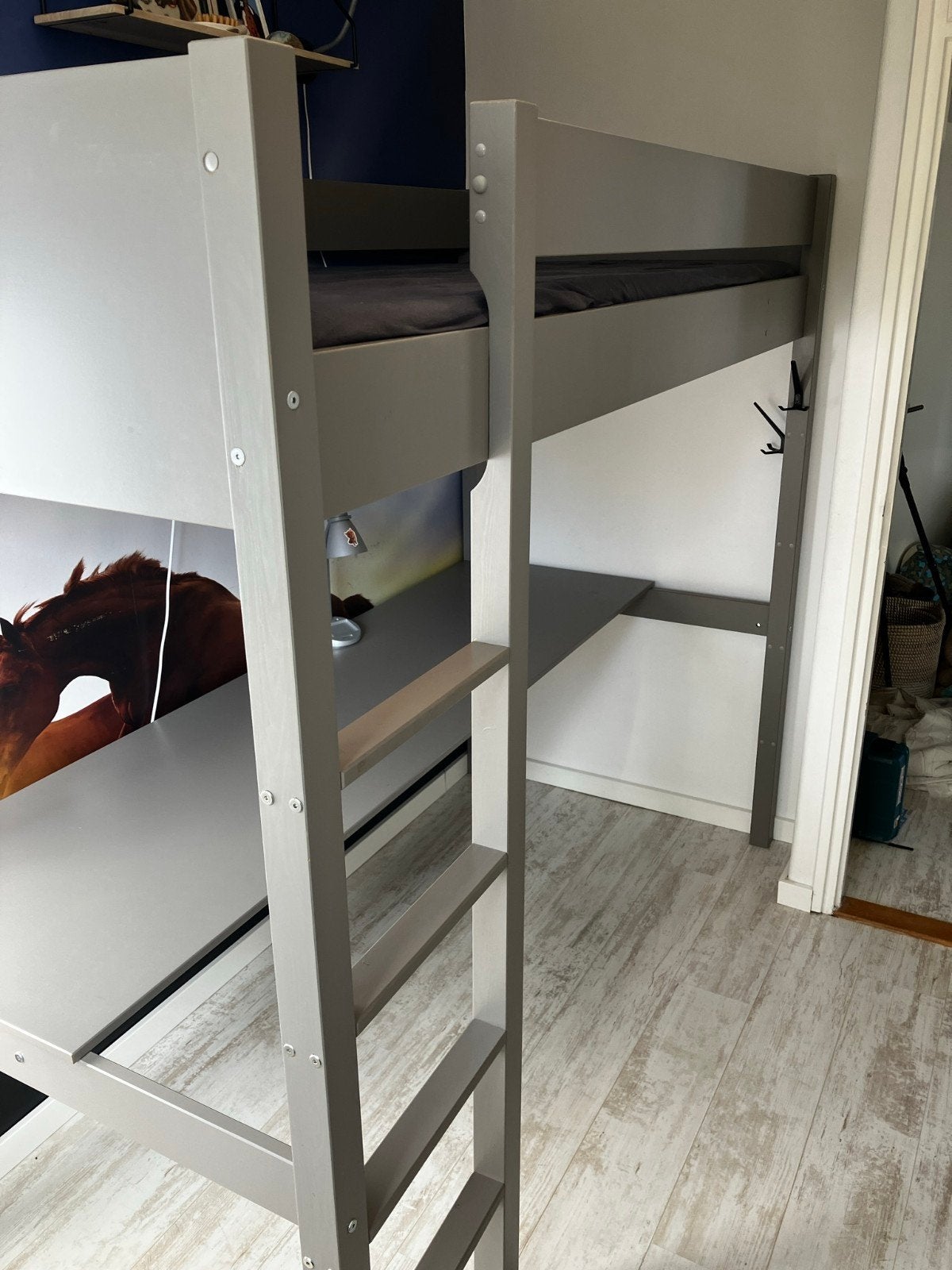 hoogslaper sommet, Ophalen, Hoogslaper, Eenpersoons, 210 cm