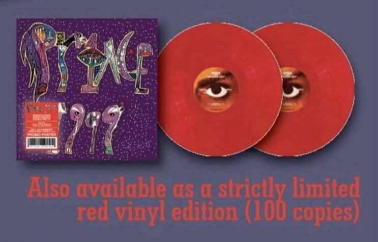 Prince-1999 Red Vinyl 2LP (Special Numbered 100 Copies Only), Verzenden, 1980 - 1989, 12 inch, Nieuw in verpakking