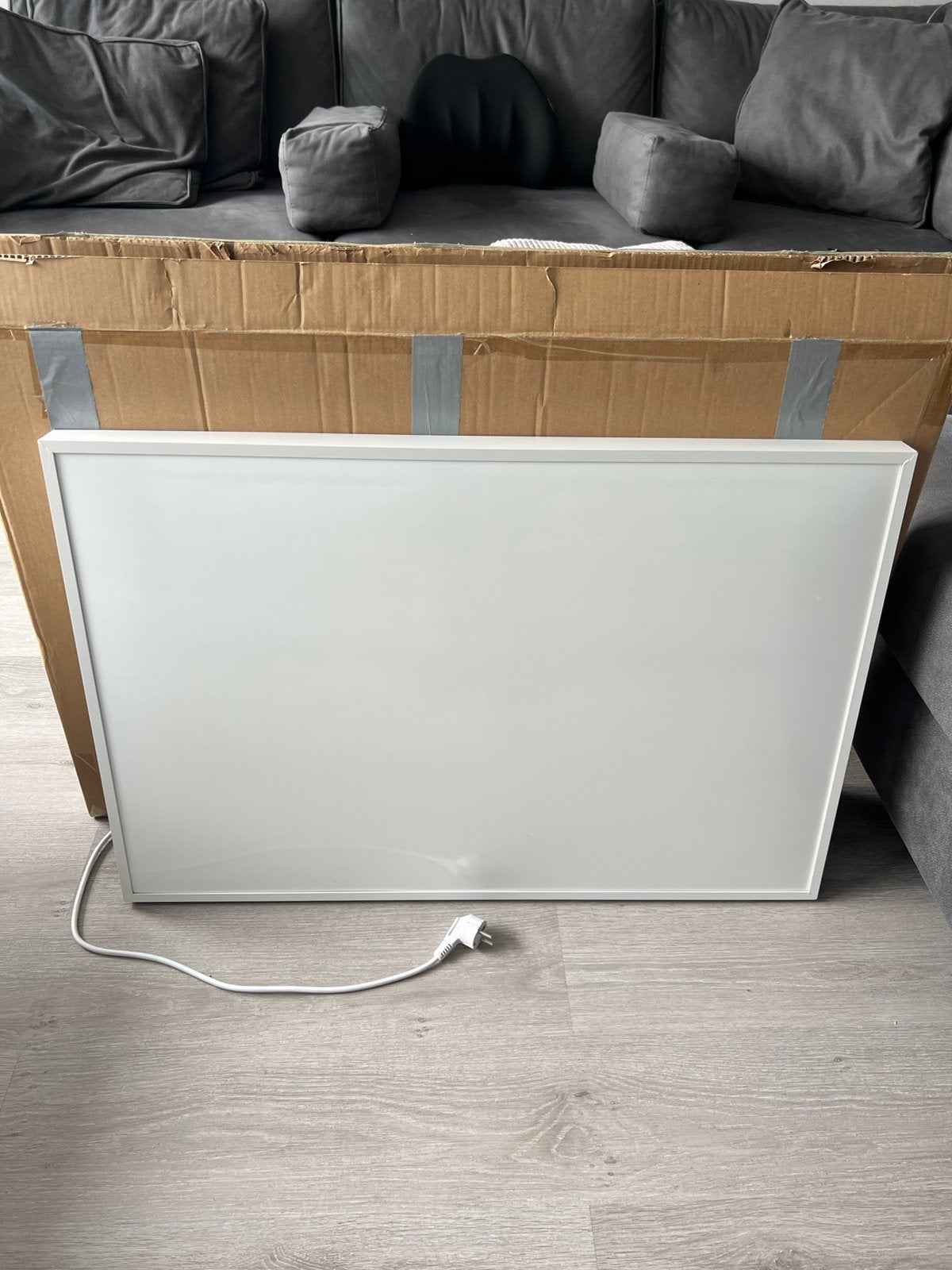 InfraroodPaneel Livin Flame 300 Wit / 90 x 60 cm, Ophalen, 30 tot 80 cm, Gebruikt, Overige typen