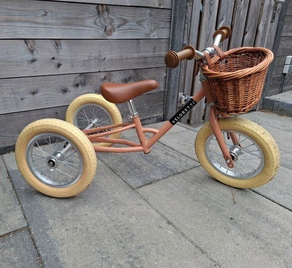 Veloretti 2-in-1 tricycle loopfiets - Zo goed als nieuw, Ophalen, Zo goed als nieuw, Veloretti, Verstelbare zitting