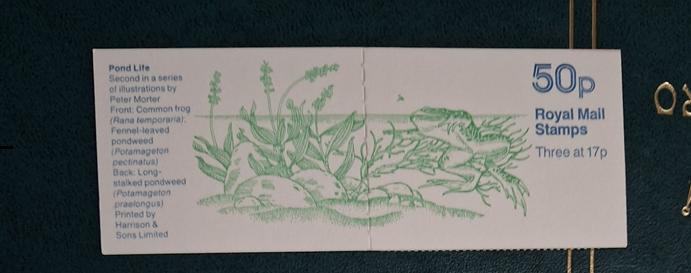 postzegelboekje engeland HB 127-II blanco achterkant, Verzenden, Postfris