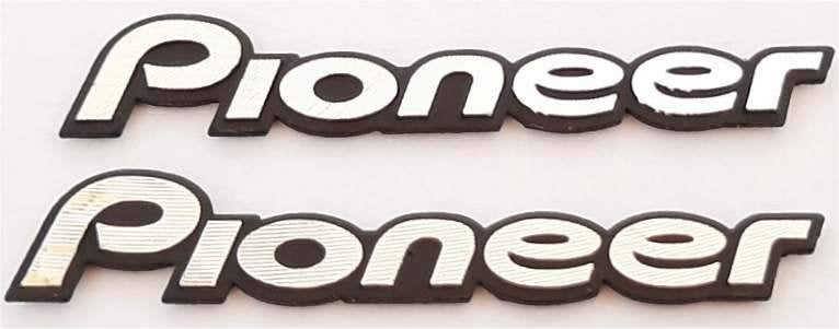 Pioneer Aluminium plaatje set, Verzenden