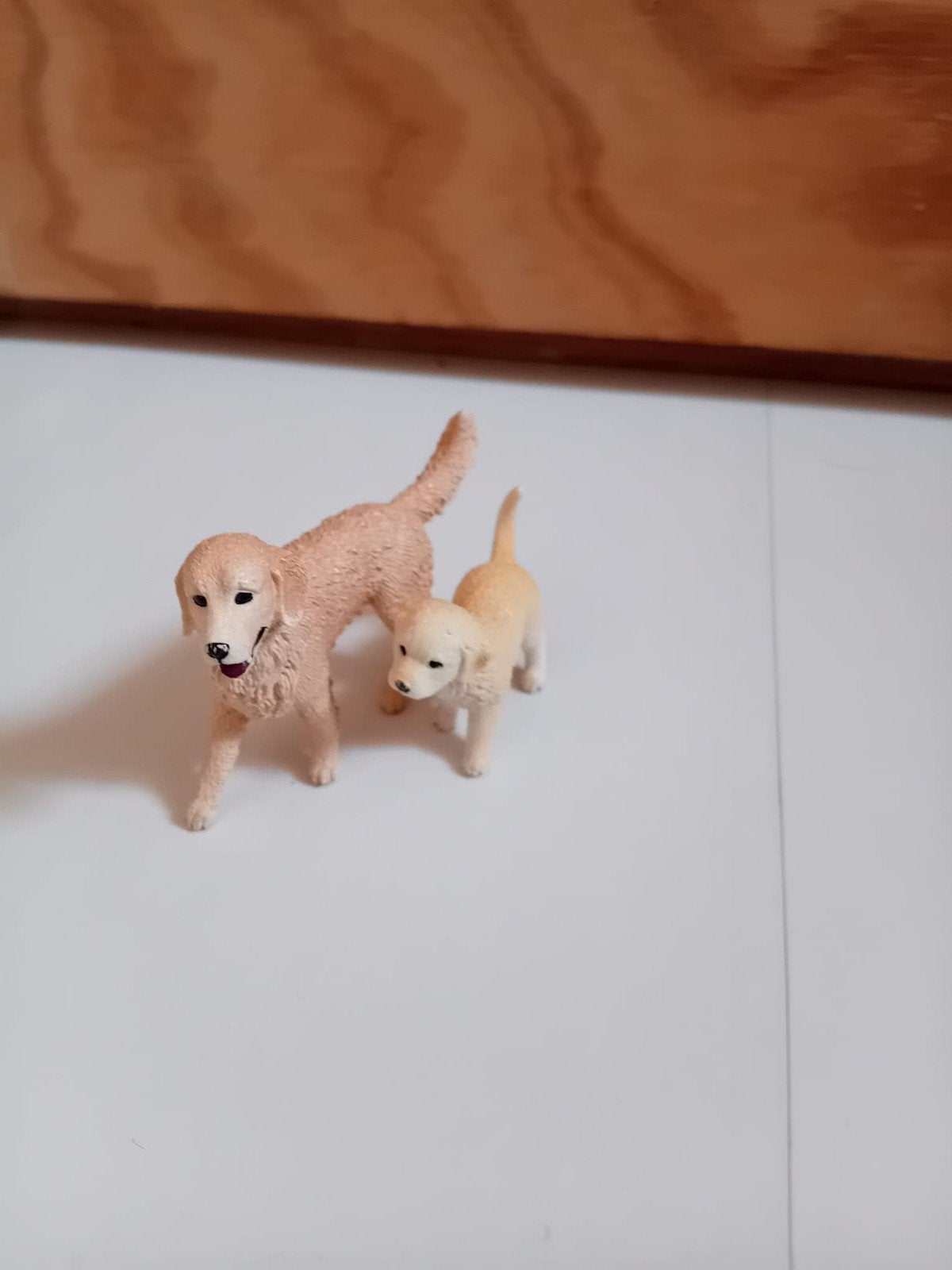 Schleich, Golden Retriever hond met puppy, Ophalen of Verzenden, Zo goed als nieuw, Jongen of Meisje