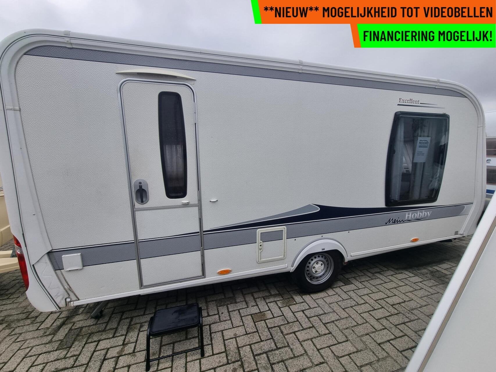 Hobby 490 SFF EXCELLENT QUEENSBED + MOVER + LUIFEL + AIRCO, Hobby, 7 tot 8 meter, Bedrijf, Hordeur