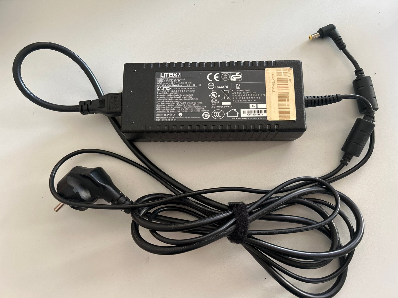 LITEON Laptop Adapter 19V 6.3A (120W) - Gebruikt, Ophalen of Verzenden, Gebruikt