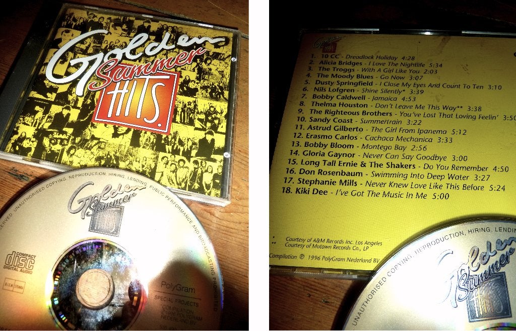 cd CD GOLDEN SUMMER HITS 1997 MECADO, Ophalen of Verzenden