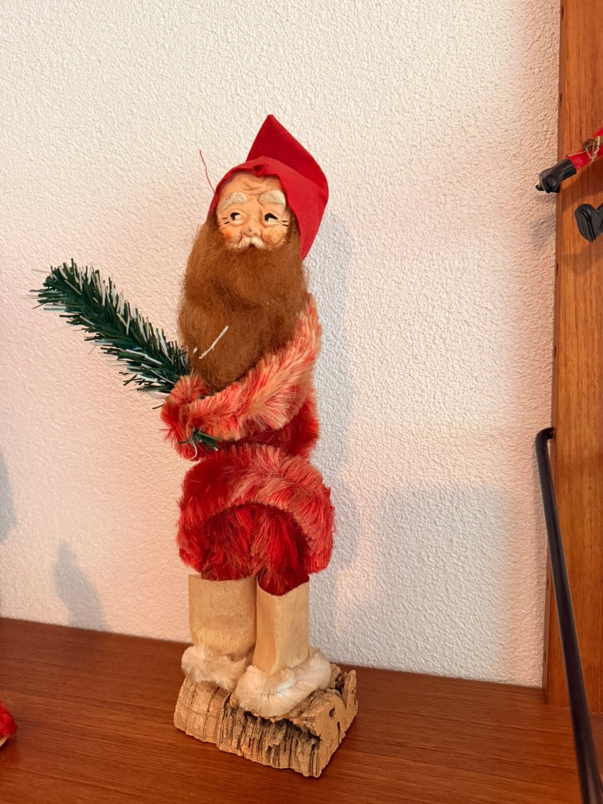 Kerstman kerstfiguur antiek oud, Diversen, Ophalen of Verzenden, Gebruikt