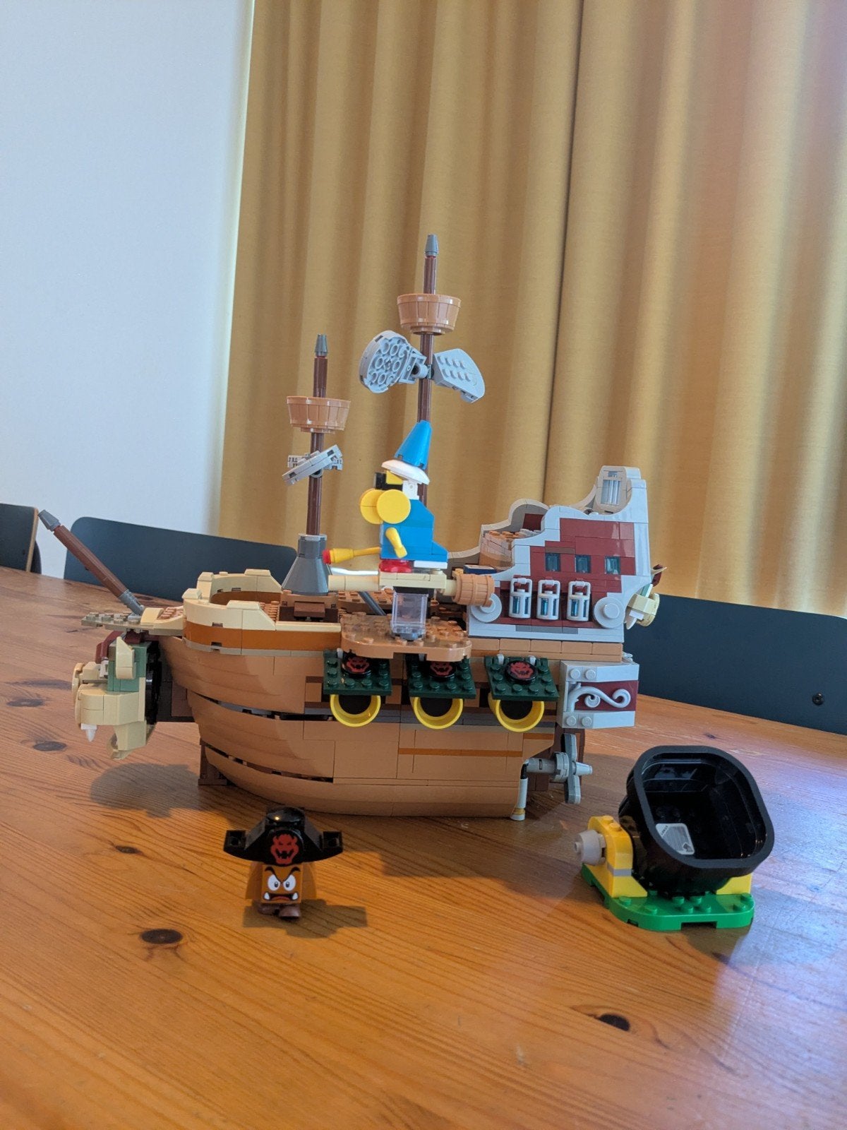 Lego Super Mario Bowser's Luchtschip (71391), Gebruikt, Overige thema's, Lego, Ophalen of Verzenden