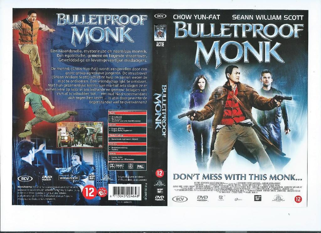 Bulletproof monk, Vanaf 12 jaar, Ophalen of Verzenden, Zo goed als nieuw, Actie