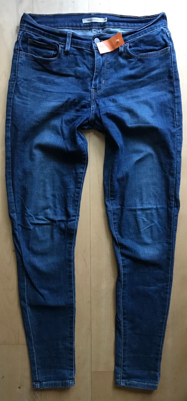 Levi’s Super Skinny jeans / spijkerbroek W29 L32, Kleding | Dames, Spijkerbroeken en Jeans, Ophalen of Verzenden, Blauw, W28 - W29 (confectie 36)