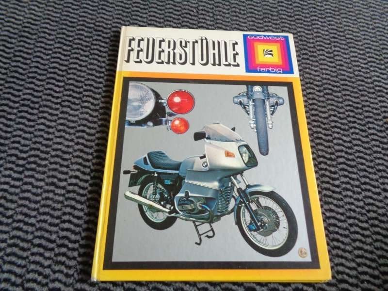 Motorfiets Boek - Feurerstuhle International - Duits 1977, Verzenden, Gelezen