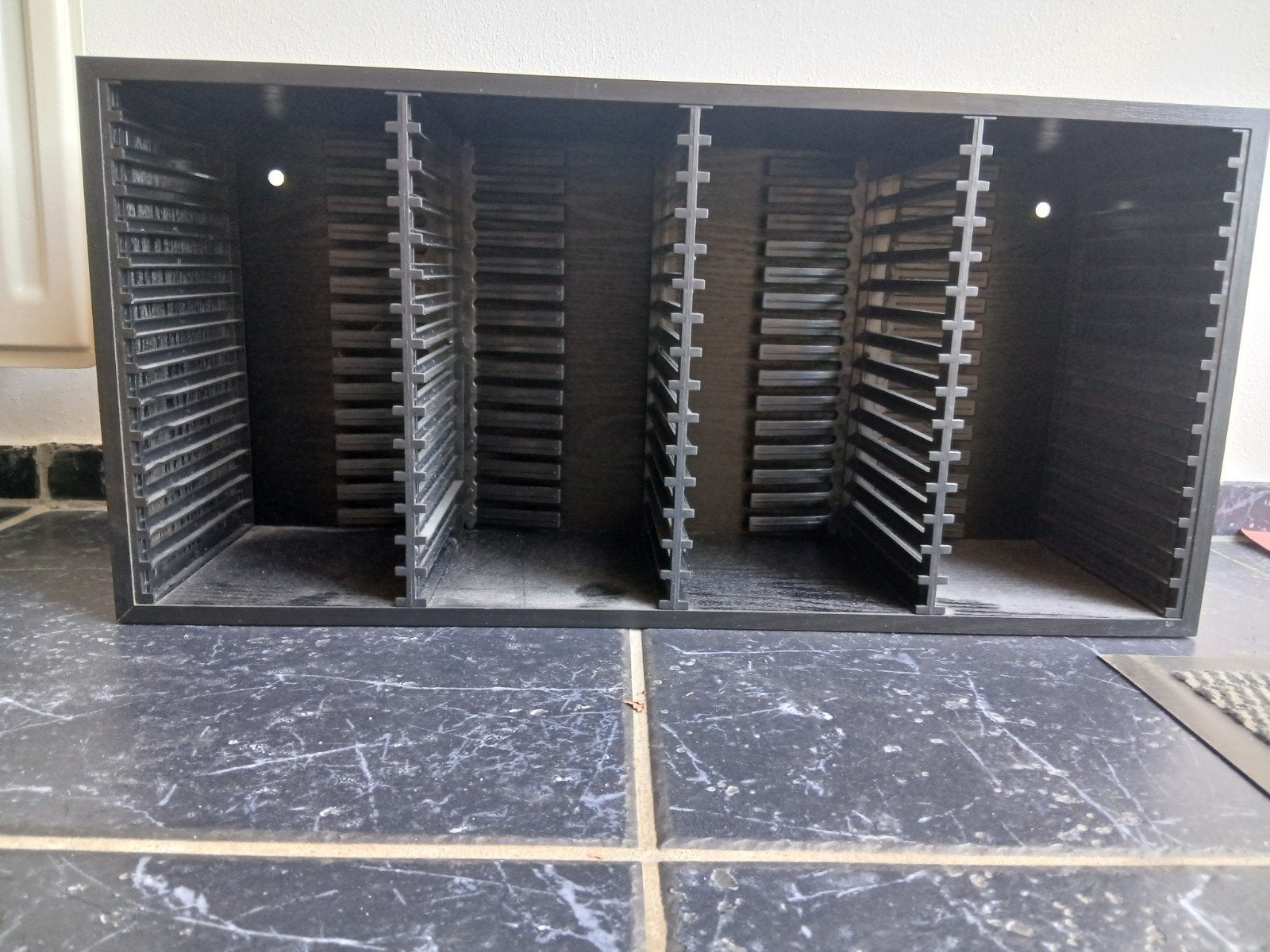 Zwart CD Rek voor 60 CD's van IKEA, Ophalen of Verzenden
