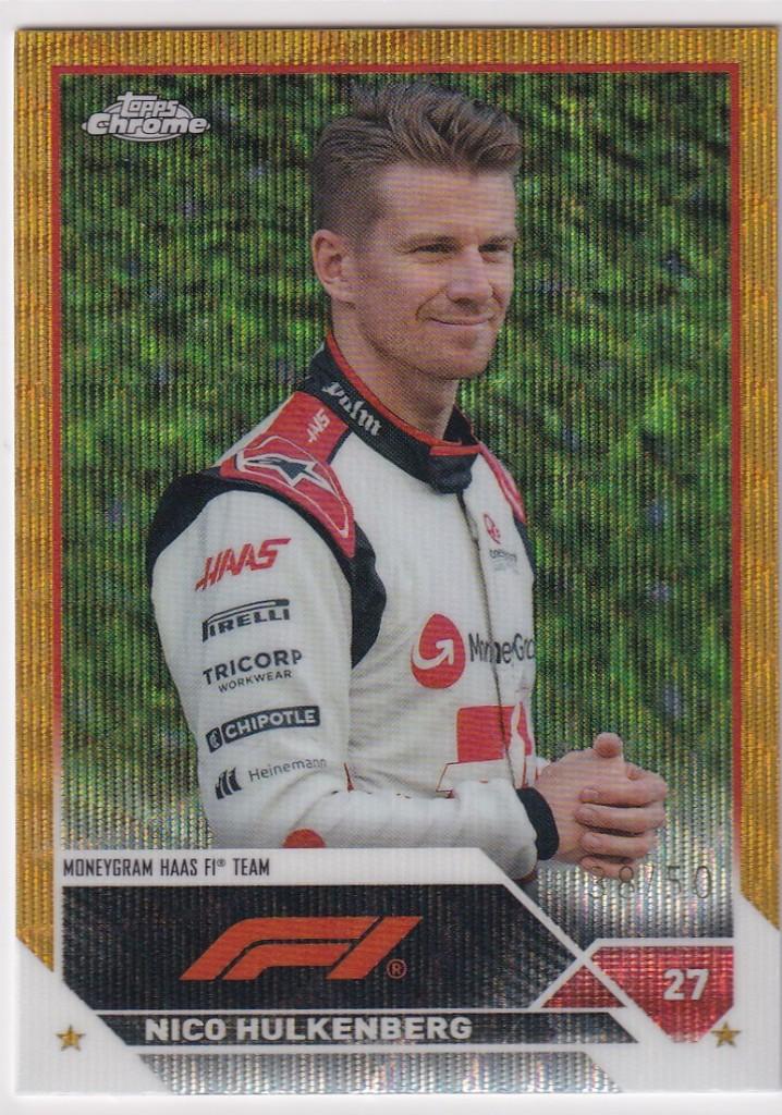 Nico Hulkenberg Gold Wave Refractor #47 /50