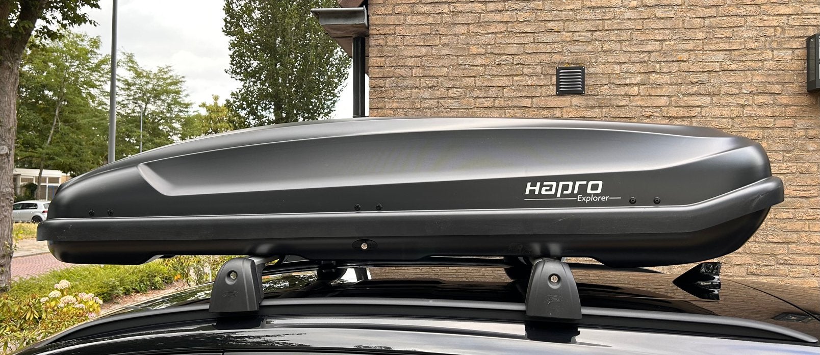 Hapro Explorer 520L TE HUUR, Auto diversen, Dakkoffers, Ophalen, Zo goed als nieuw