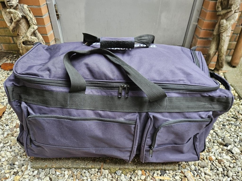 NetPackBag Tas op wielen 76*35*35 cm, Ophalen, 30 cm of meer, Blauw, Zo goed als nieuw