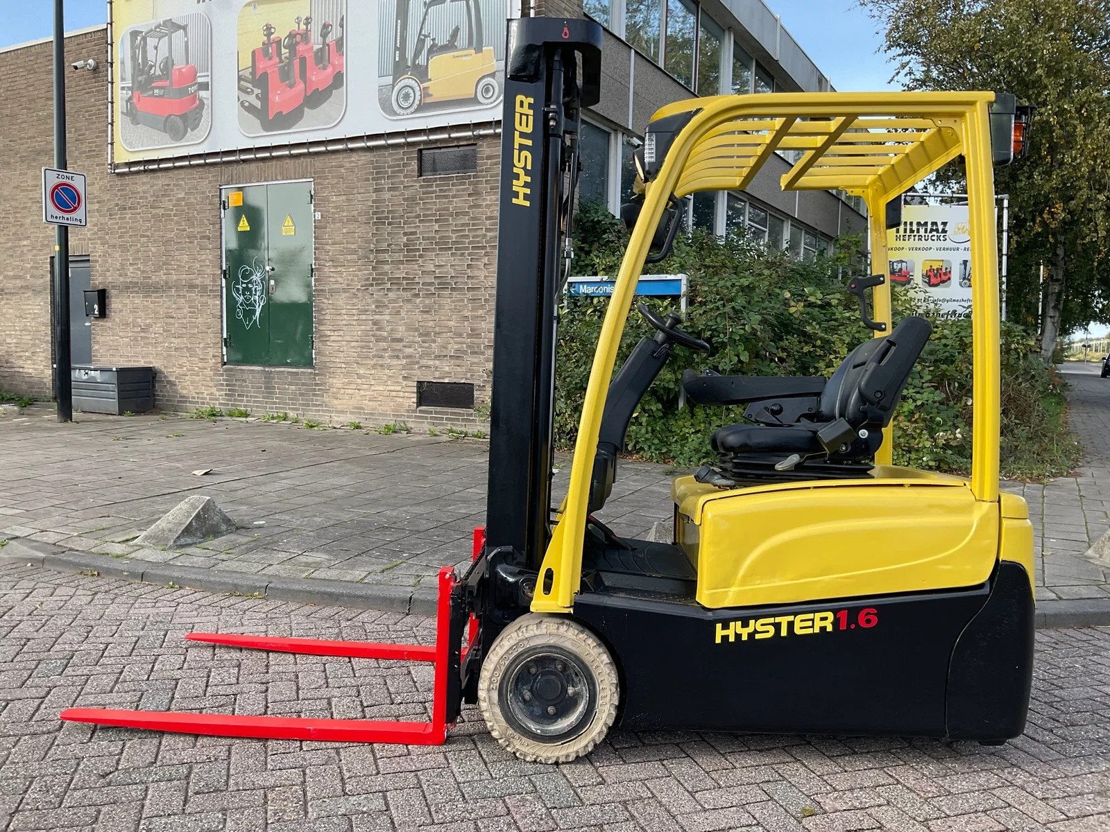Hyster J.6XNT MWB 1600KG 5.50METER HEFTRUCK (bj 2018), Heftruck, Hyster, 1000 tot 2000 kg, Marconistraat 2
3133KL  Vlaardingen, NL