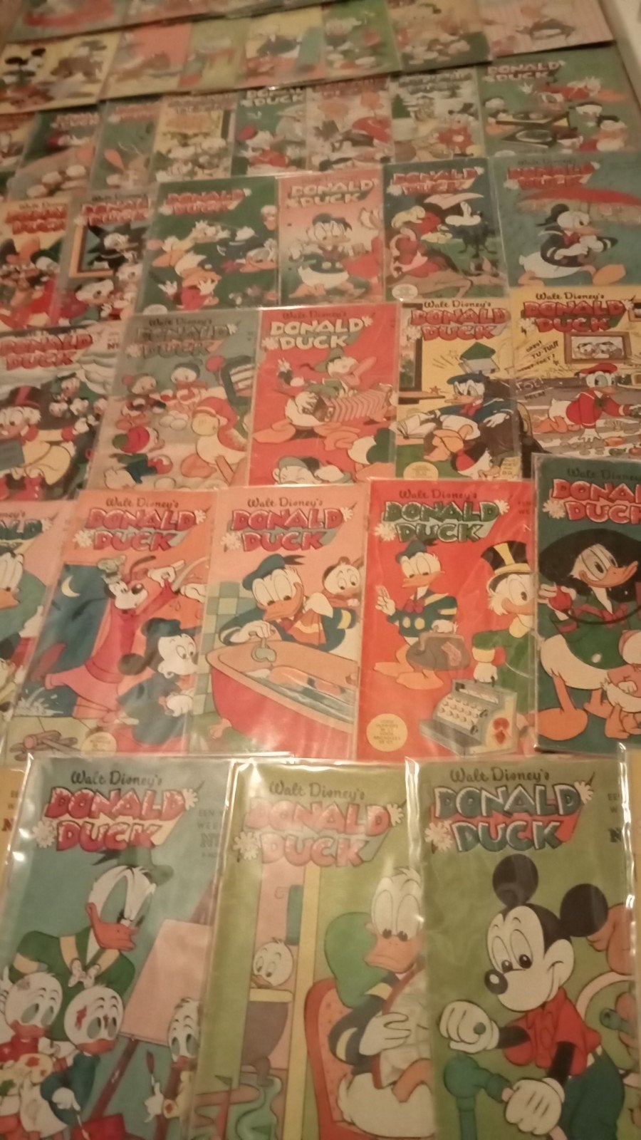 50 x Donald Duck jaren 50, Meerdere stripboeken, Ophalen of Verzenden, Gelezen