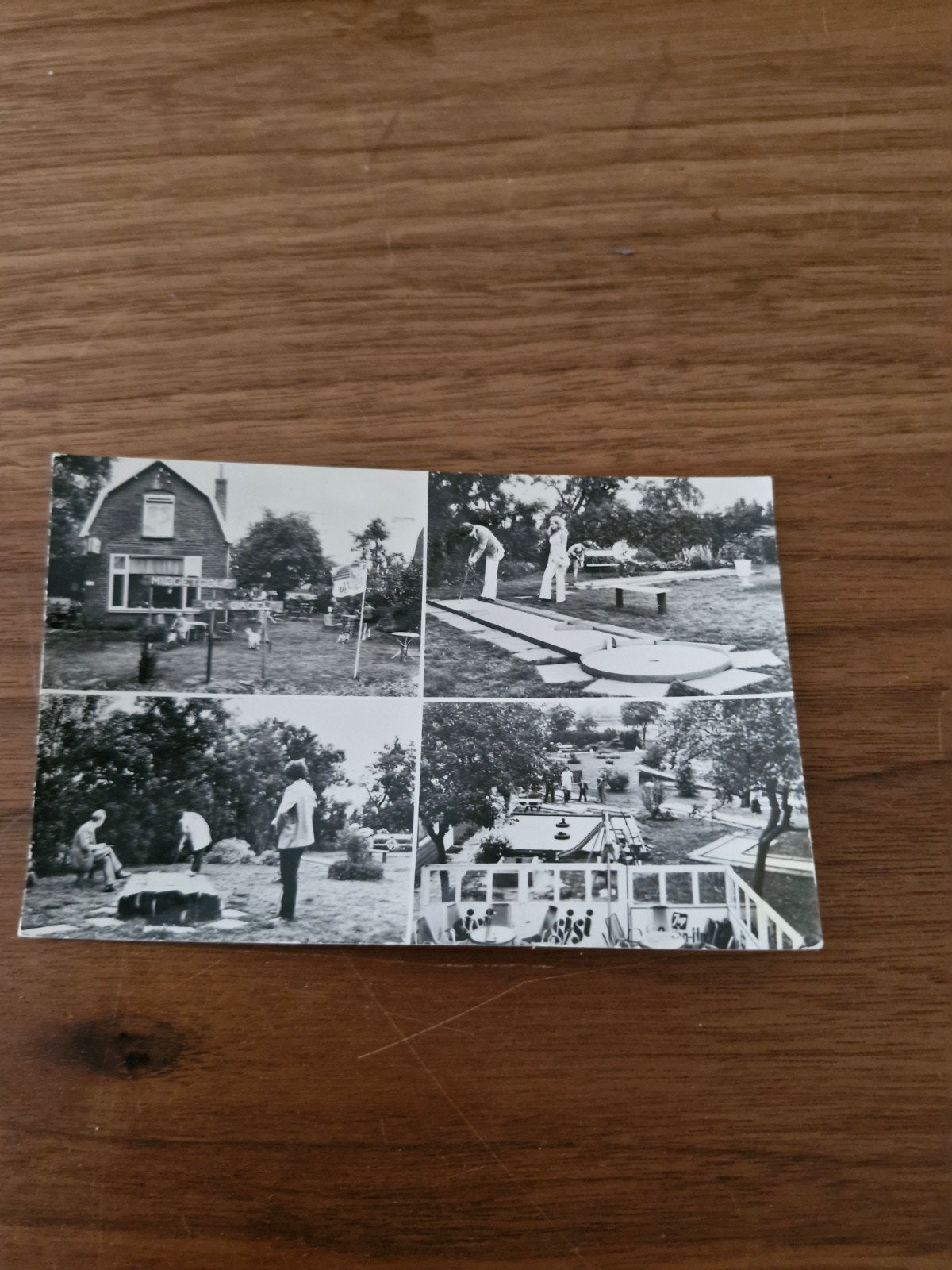 019 Oude ansichtkaart: Midgetgolfbaan De Gagel Utrecht, Ophalen of Verzenden