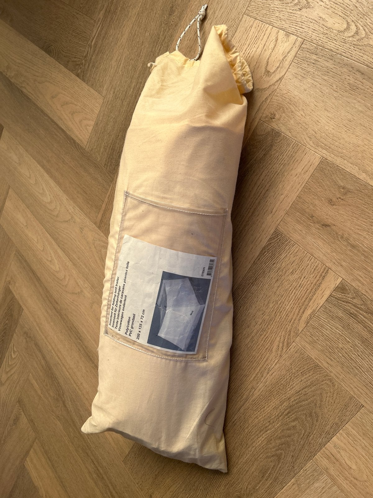 Ondertent vouwwagen Euro Trail 200x135x72 cm, Ophalen of Verzenden, Zo goed als nieuw