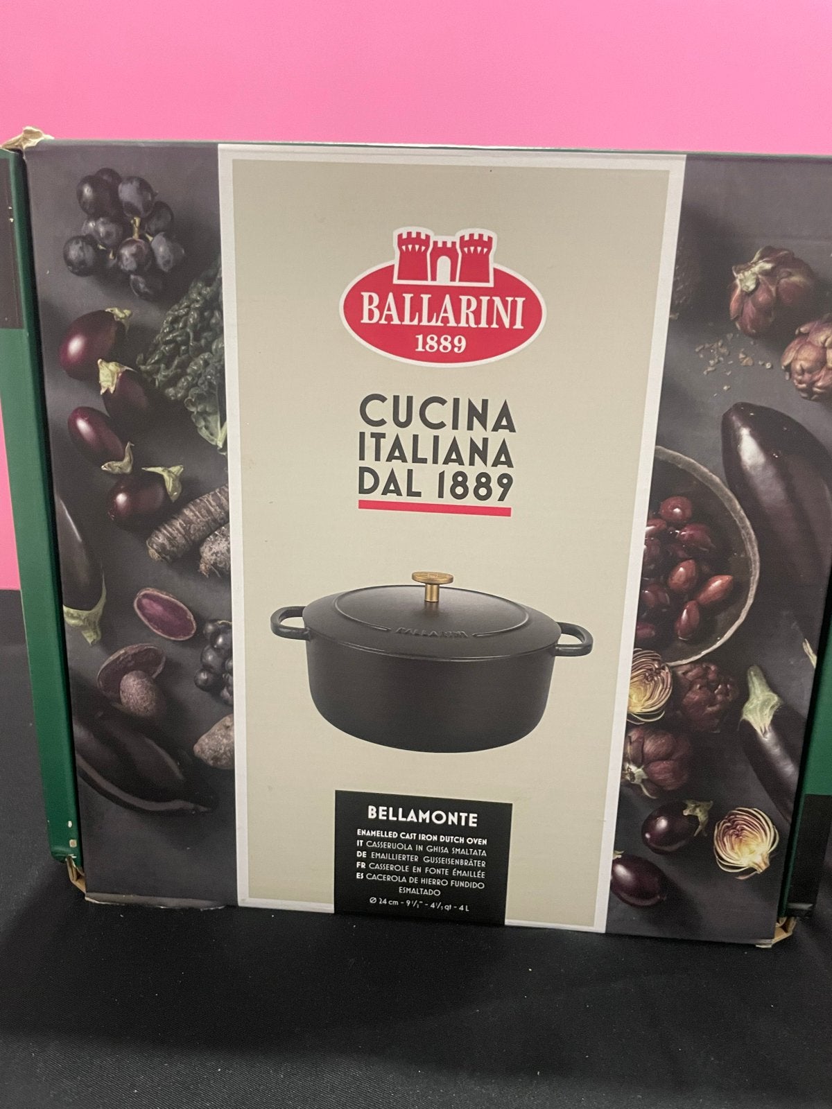 Ballarini Bellamonte Gietijzeren Braadpan - Nieuw, Nieuw, Ophalen of Verzenden, Overige merken, Braadpan