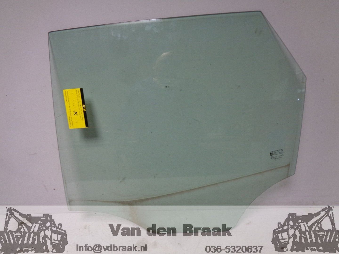 Opel Meriva 2010-2017 Portierraam links achterzijde, Gebruikt, -, Opel, Ophalen of Verzenden