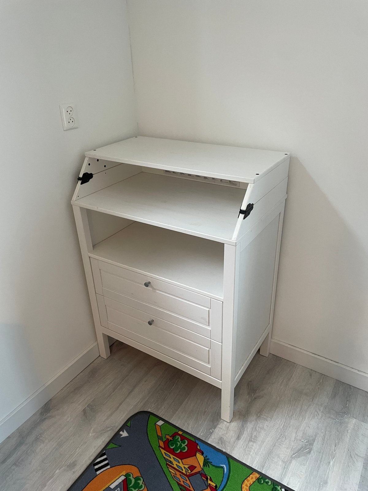 Ikea Sundvik Commode - Wit, Gebruikt, 50 tot 70 cm, Ophalen of Verzenden, 75 tot 100 cm