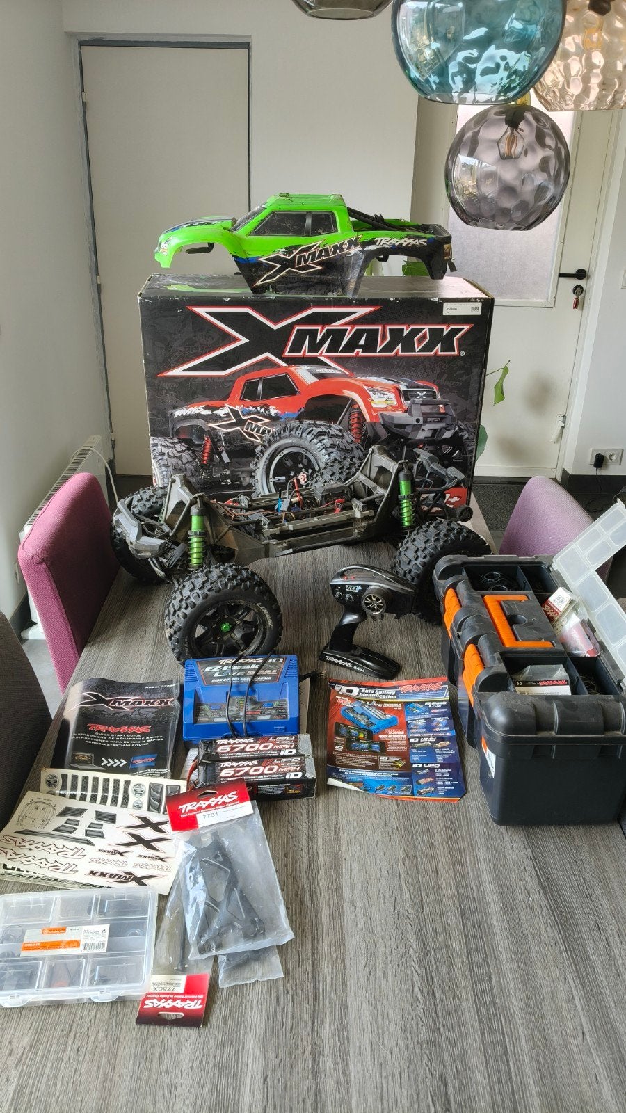 Traxxas XMAXX V2 8S, Ophalen of Verzenden, Gebruikt, Auto offroad