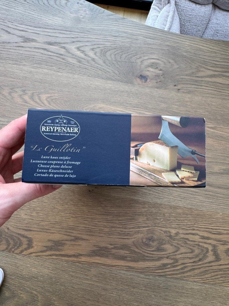 Le Guillotin Reypenaer - Luxe kaassnijder, Hout, Nieuw, Ophalen of Verzenden, Snijmachine