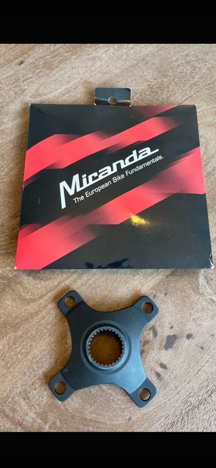 Miranda Crank Spider Bosch 4e generatie BCD 104 G4 Boost, Fietsen en Brommers, Ophalen of Verzenden, Zo goed als nieuw, Aluminium