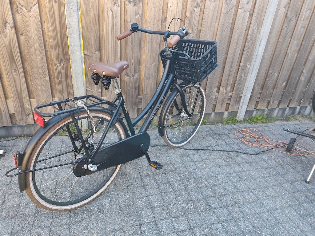 Cortina U4 Transportfiets 26 inch | Nexus 3 | Mat zwart, Terugtraprem, Gebruikt, Versnellingen, Minder dan 47 cm