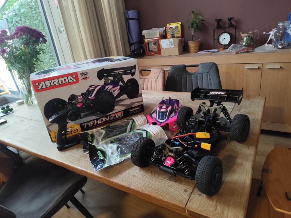 Arrma typhon max8 tlr tuned!, Ophalen, Auto offroad