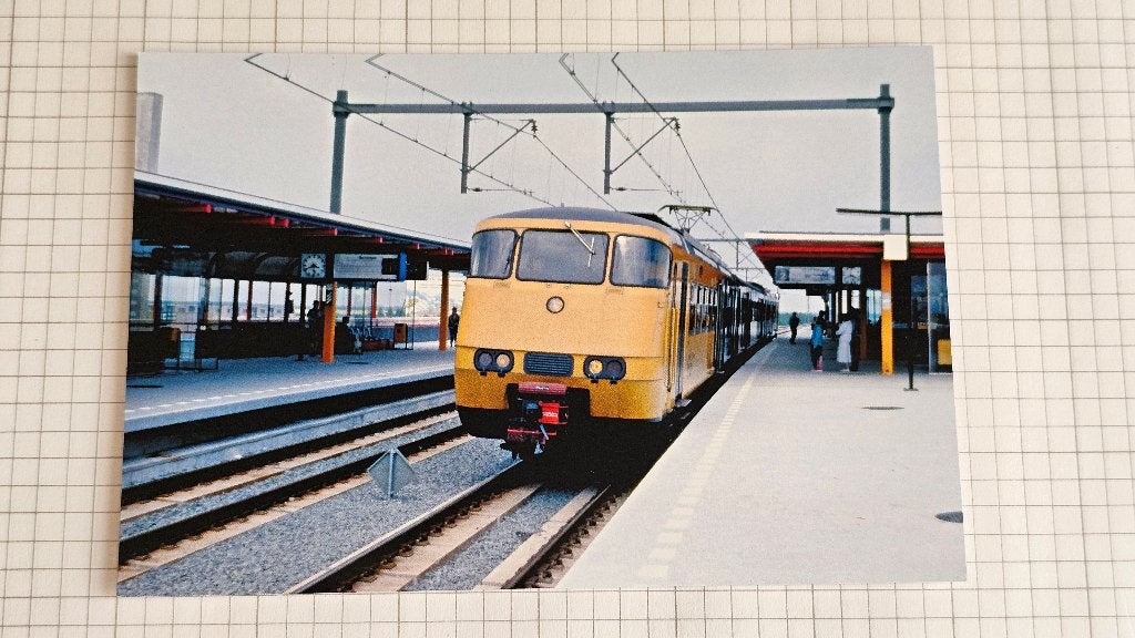 Foto TREIN NS Nederlandse Spoorwegen SGM Sprinter Plan Y, Verzenden, Gebruikt, Trein, Overige typen