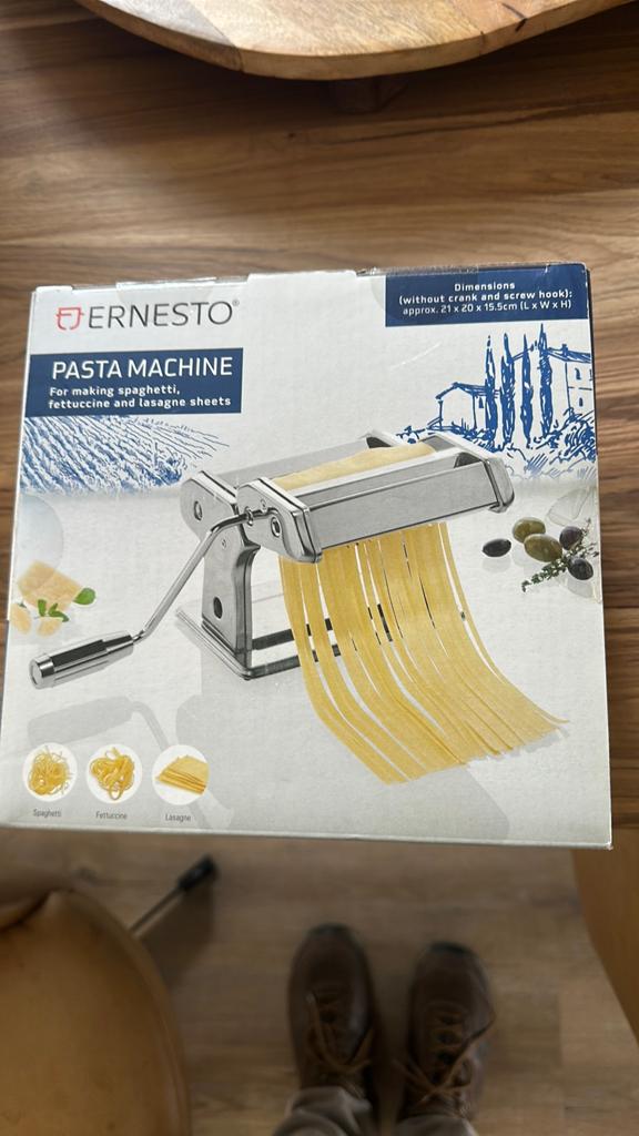 Pastamachine Ernesto, Ophalen, Nieuw, 3 snelheden of meer
