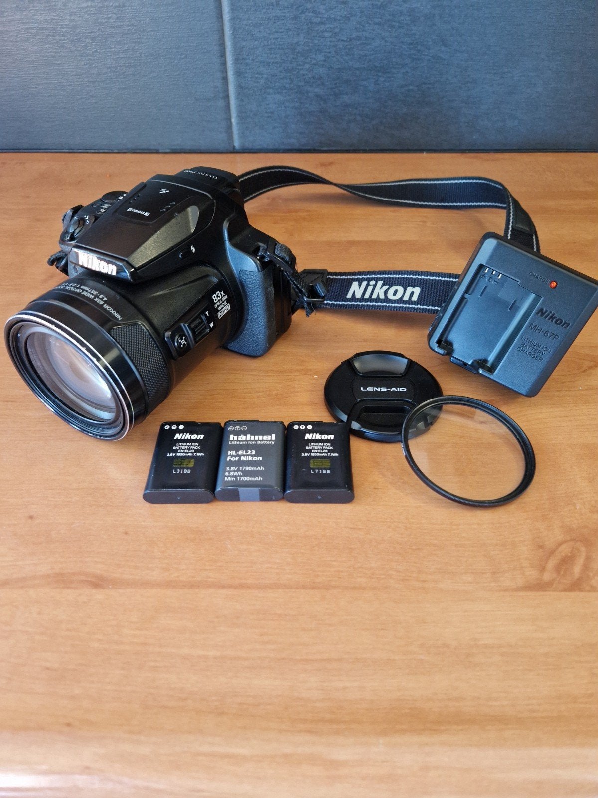 Nikon Coolpix P900 Bridgecamera met accessoires, Gebruikt, Accu, Ophalen of Verzenden, Nikon