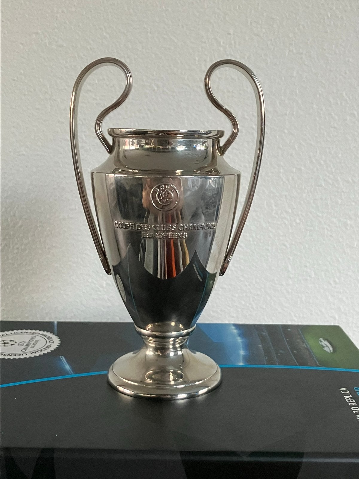 UEFA Champions League Trofee - Miniatuur Replica, Ophalen of Verzenden, Nieuw, Buitenlandse clubs, Beeldje of Poppetje