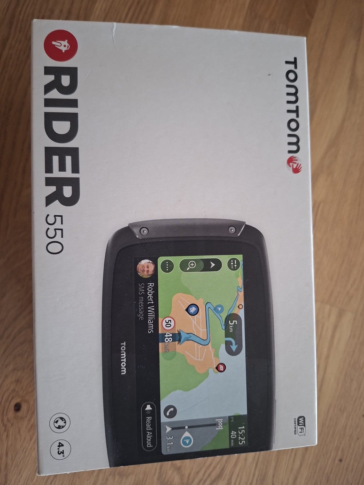 TomTom Rider 550 Motornavigatie - Zo goed als nieuw, Motoren, Ophalen of Verzenden, Zo goed als nieuw