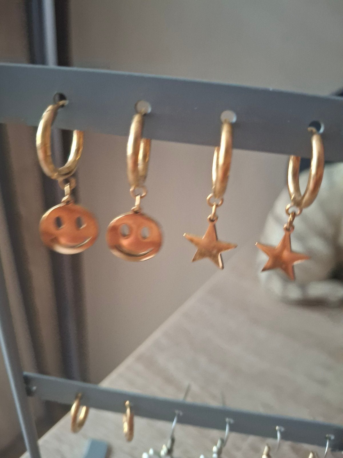 oorbellen nieuw, Overige materialen, Hangers, Overige kleuren, Nieuw