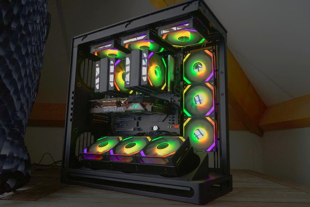 Game PC - 36 Core/72 Threads - 128GB RAM - RTX 3070Ti -  RGB, Computers en Software, 64 GB of meer, Intel Xeon, Ophalen of Verzenden
