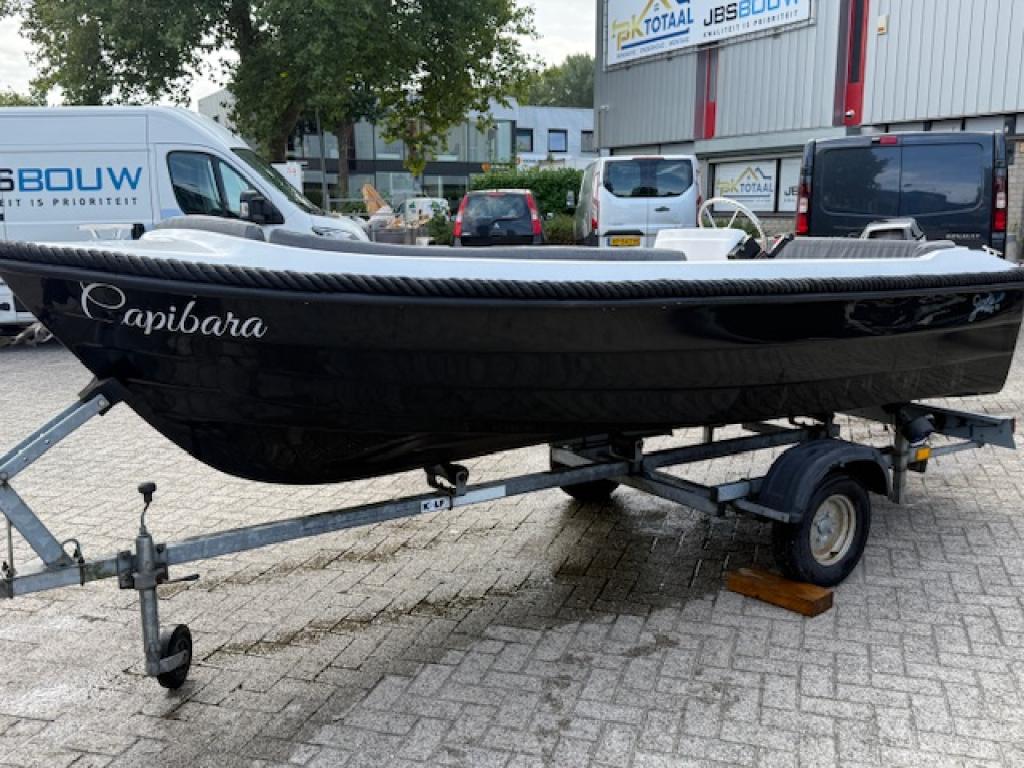 Gentle 435, Watersport en Boten, Gebruikt, 4 m, Buitenboordmotor, Polyester