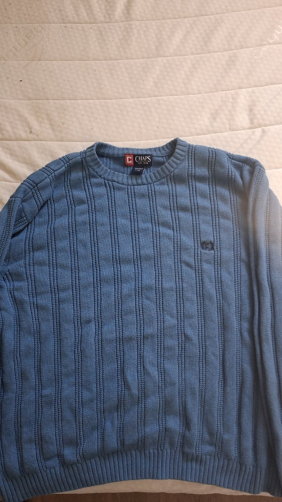 Chaps Heren Trui - Lichtblauw - Maat L, Kleding | Heren, Truien en Vesten, Ophalen of Verzenden