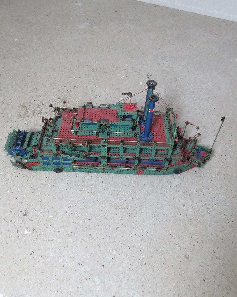 1082 marklin mississipi-Dampfer gebouwd, Hobby en Vrije tijd, Modelbouw | Boten en Schepen, Ophalen, 1:32 tot 1:50