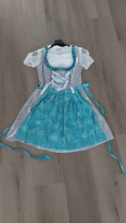 Dirndl jurk met blouse - Maat 44, Maat 42/44 (L), Ophalen of Verzenden, Knielengte, Alpenfeuer