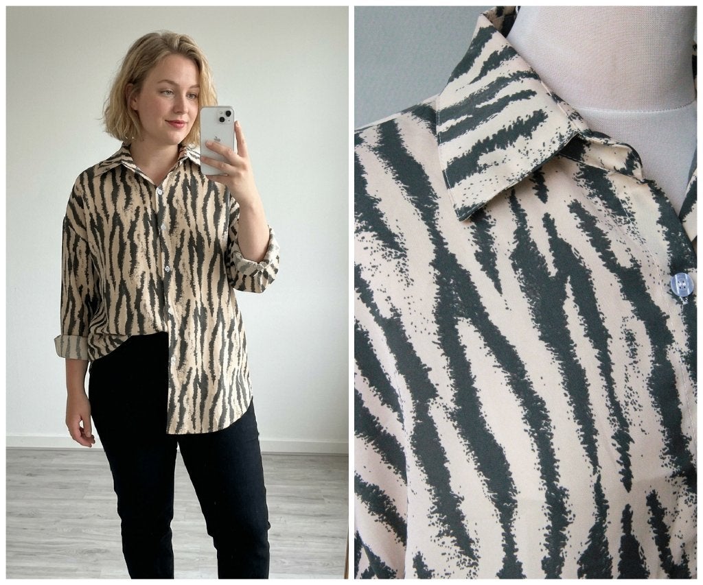 Things I Like Things I Love - NIEUW blouse creme groen XL, Verzenden, Maat 46/48 (XL) of groter, Zo goed als nieuw, Things I like